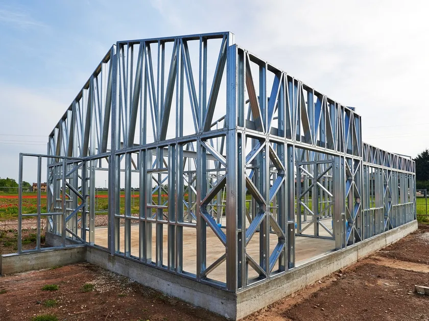 construcción con Steel Frame