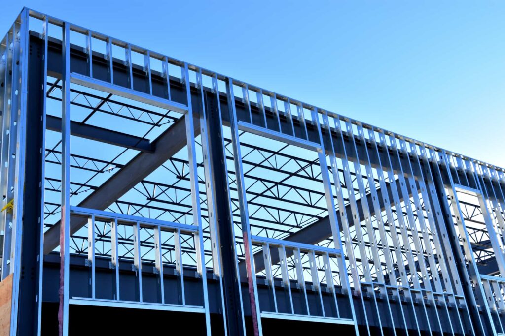 construccion con steel frme